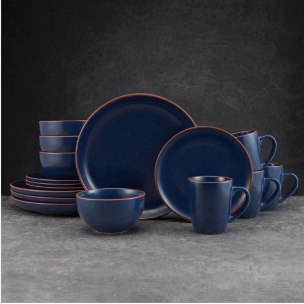 Pfaltzgraff® Hunter Blue 16-Piece Dinnerware Set